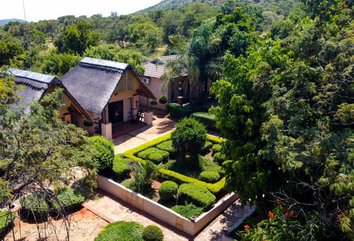 Aerial view of Thaba Legae